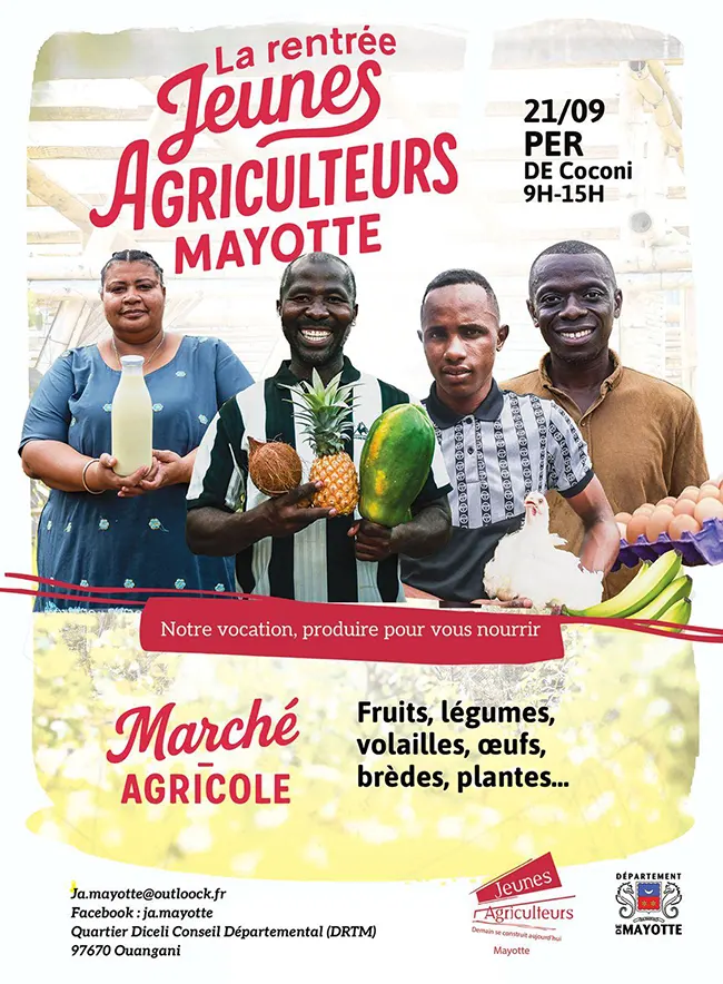 Rentrée Jeunes Agriculteurs Mayotte